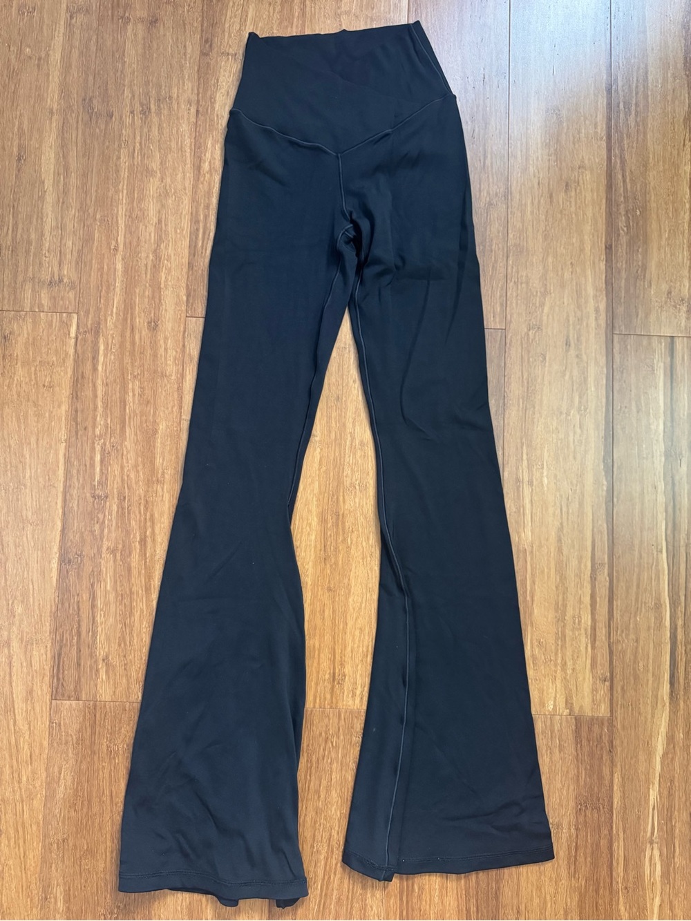 Offline by Aerie High-Waisted Black Flared Yoga Pants